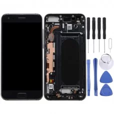 LCD-skärm och digitizer Fullständig montering med ram för ASUS ZENFONE 4 PRO / ZS551KL (svart)